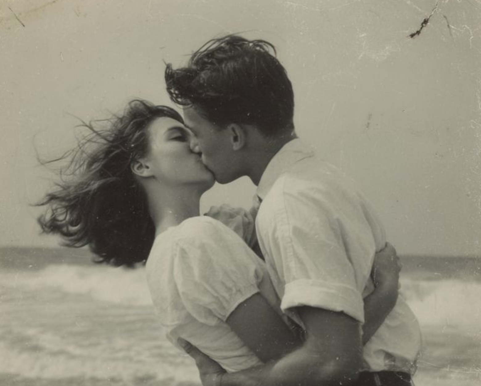Foto romantica di Anna e Fede